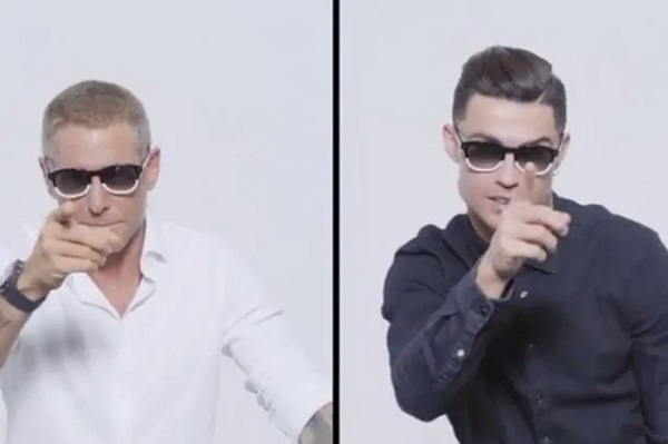 Ronaldo e Lapo: una nuova linea di occhiali nel segno della Juventus