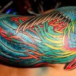 Tatuaggi colorati pericolosi per la pelle umana