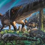 Scoperto nuovo dinosauro a becco d'anatra