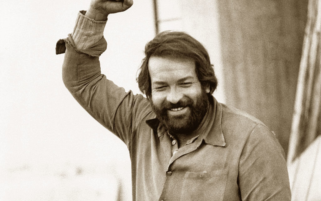 Dedicata statua all'encomiabile Bud Spencer