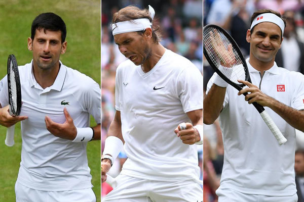 Federer-Nadal-Djokovic, quale sarà il futuro prossimo dei big-three?