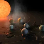 Allineamento dei pianeti fino alla fine di aprile