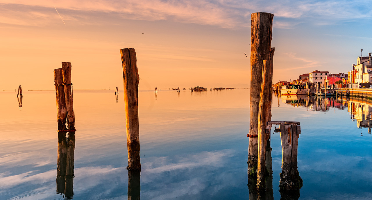 Trovati nella laguna di Venezia resti di una via romana
