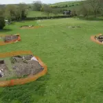 Villa romana rinvenuta in un parco londinese